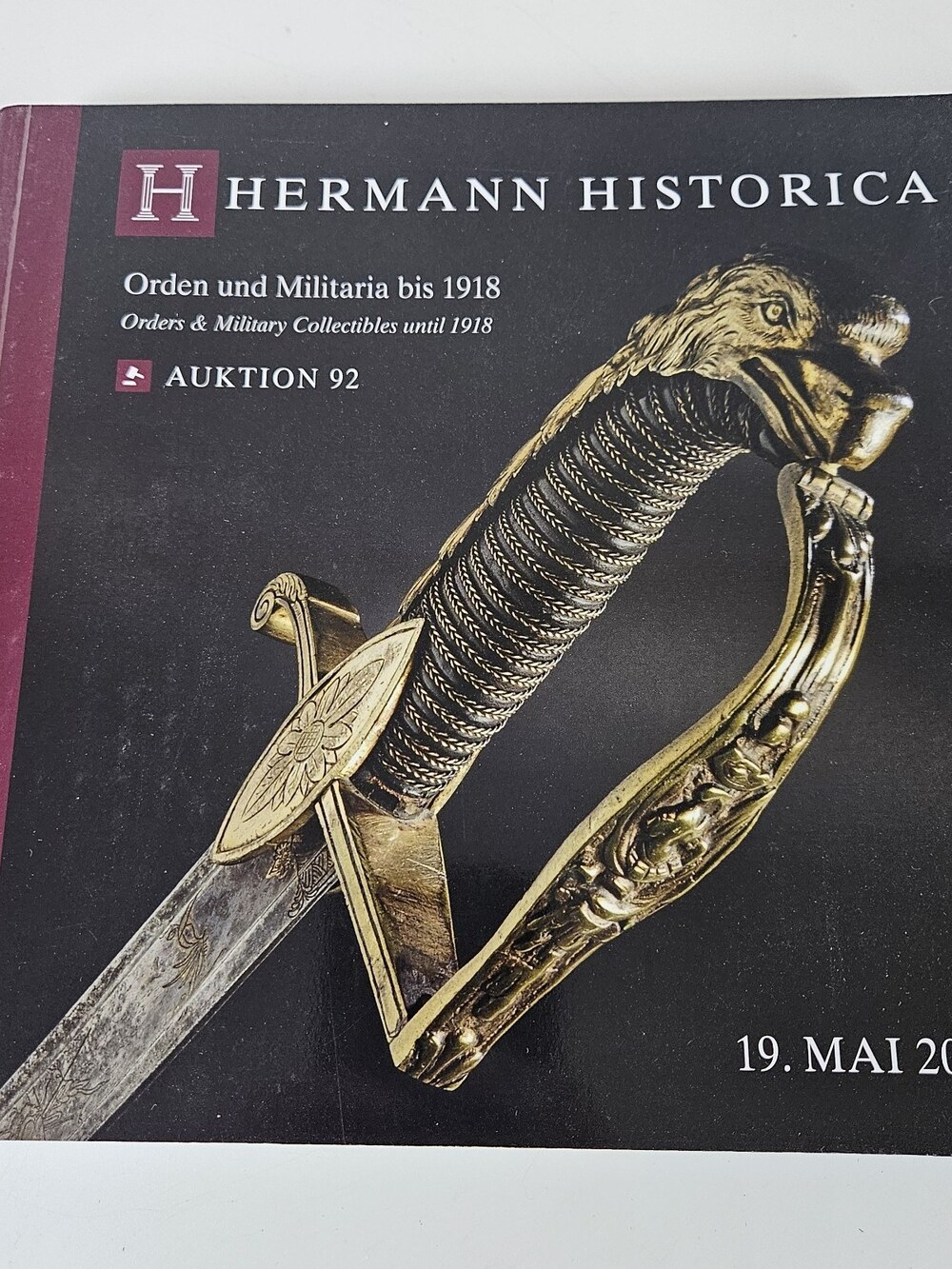 Hermann Historica Auction Catalog Military Collectibles Auktion 92 May 19 2022